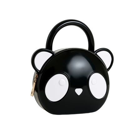 Cute Panda Mini Handbag for Girls – Adorable Animal Face Fashion Purse & Kids Shoulder Bag