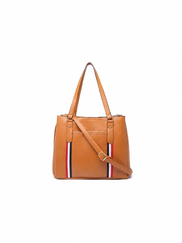 Premium Tan Women Handbag with Adjustable Shoulder Strap