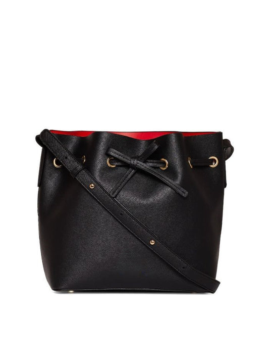 Elegant Black Bucket Sling Bag