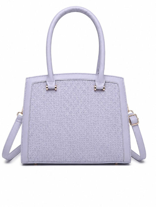 Premium Purple Women Handbag with Adjustable Sling Strap