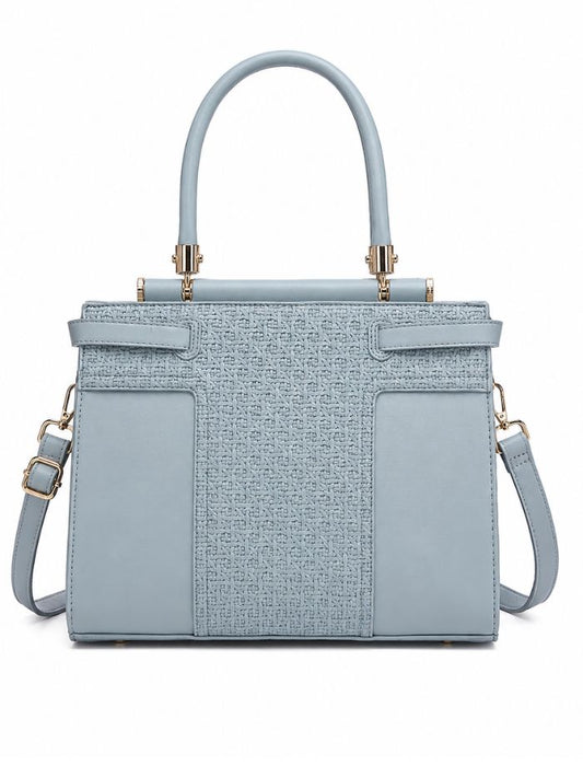 Premium Blue Women Handbag with Adjustable Sling Strap