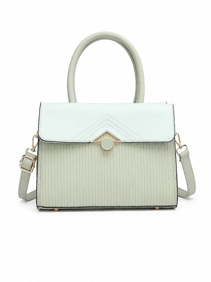 Premium Green Women Handbag with Adjustable Sling Strap