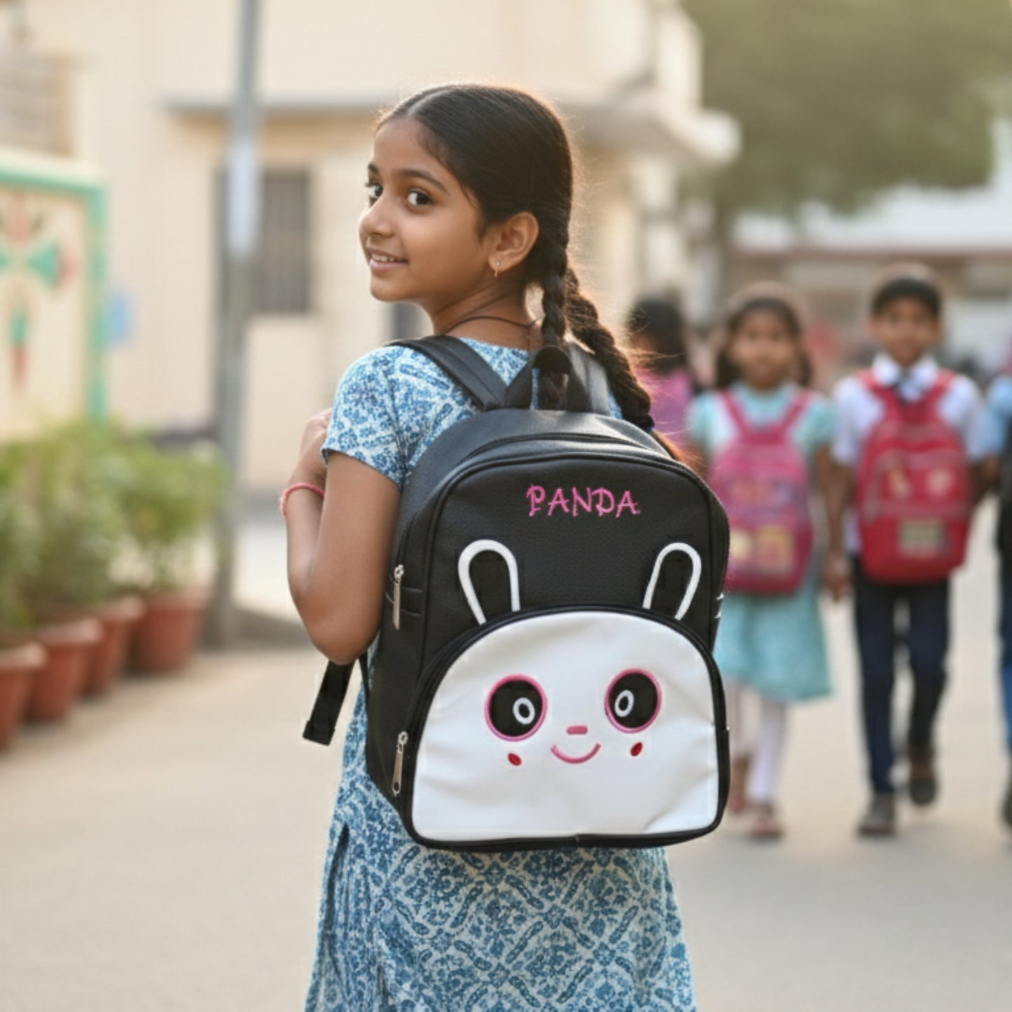 Kids Cartoon Animal School Bag & Travel Bookbag for Children and Teens