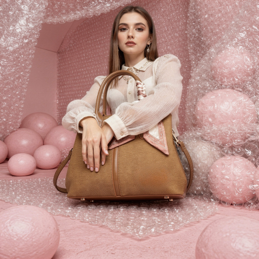 EMPORIO MIRANDA Khaki HANDBAG