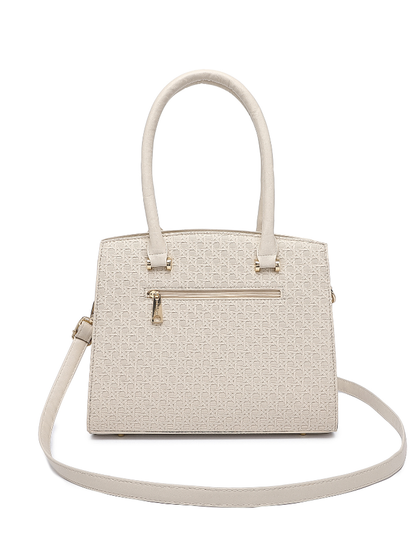 Premium Off White Women Handbag with Adjustable Sling Strap