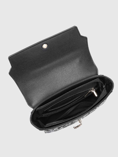 EMPORIO EMBOSSED MESSENGER B Black HANDBAG