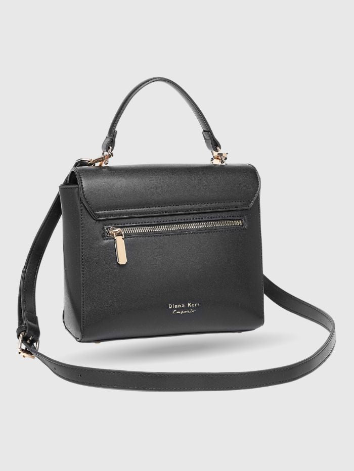 EMPORIO EMBOSSED MESSENGER B Black HANDBAG