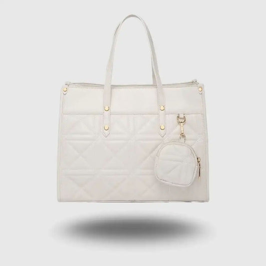 ACE WHITE INFINITY TOTE BAG