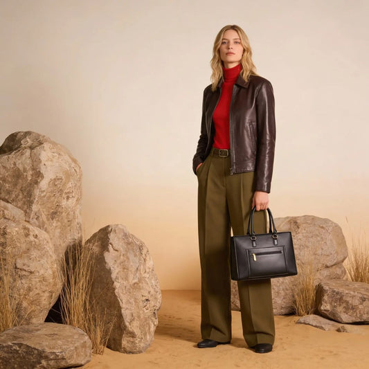 ALEXA BLACK EMPORIO TOTE BAG