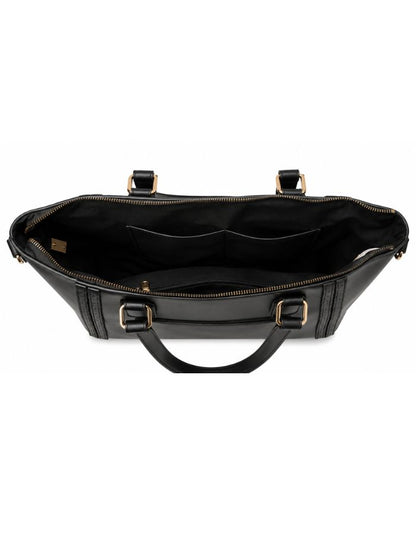 Premium Black Women Tote Bag with Adjustable Shoulder Strap