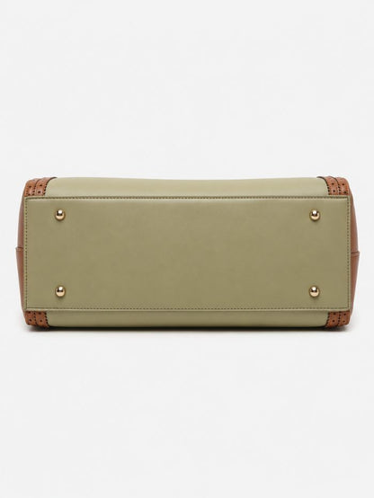 Premium Green Women Shoulder Bag with Adjustable Sling Strap