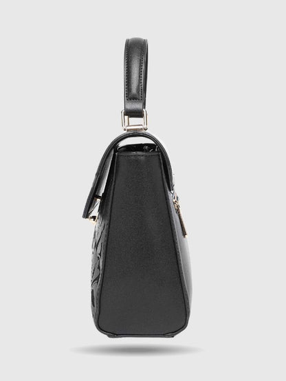 EMPORIO EMBOSSED MESSENGER B Black HANDBAG