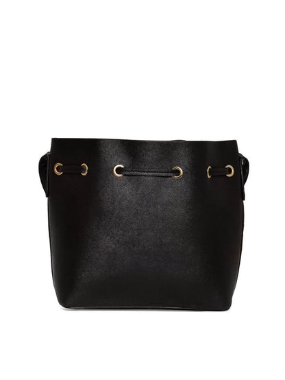 Elegant Black Bucket Sling Bag