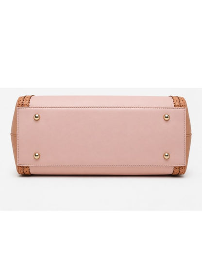 Premium Pink Women Shoulder Bag with Adjustable Sling Strap