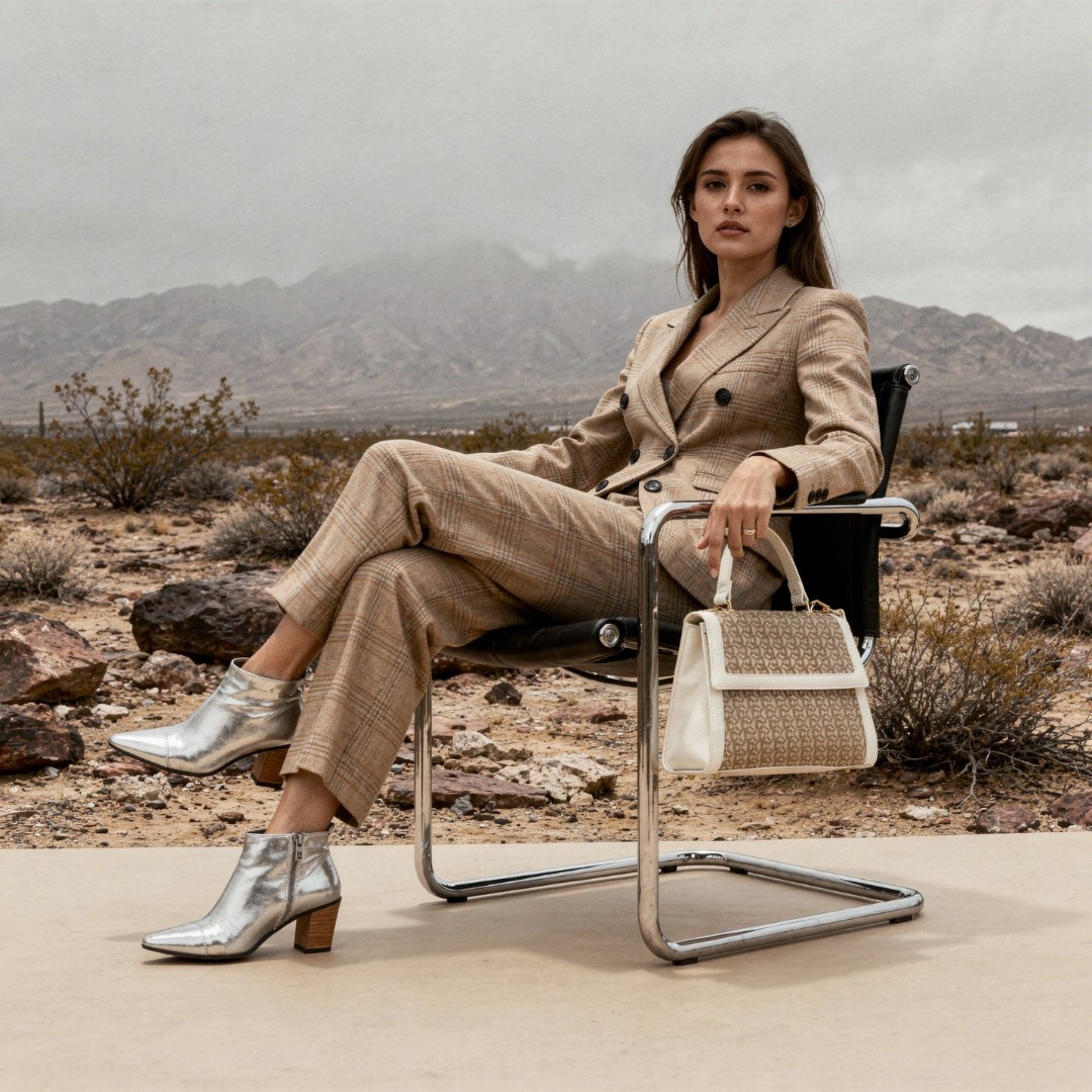 EMPORIO KHAKI SATCHEL BAG