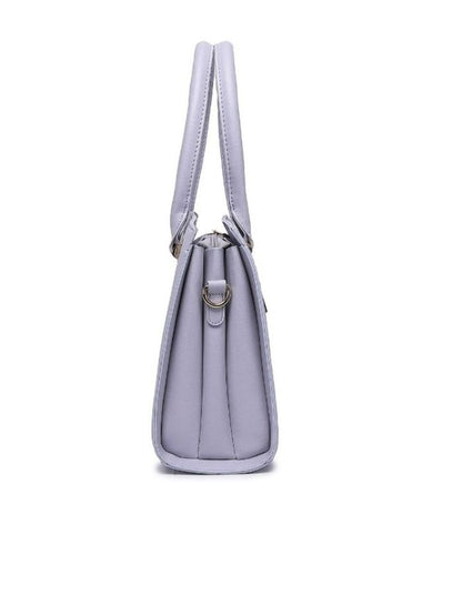 Premium Purple Women Handbag with Adjustable Sling Strap