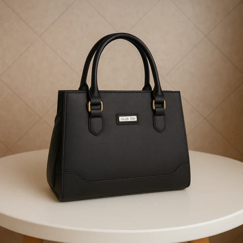 Classic Structured Tote Pink HandBag For Women – Premium Office & Casual Handbag