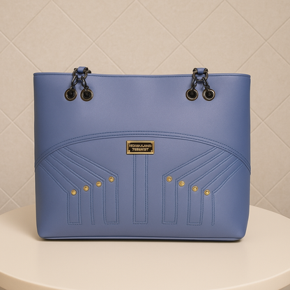 Noir Luxe Tote Bag
