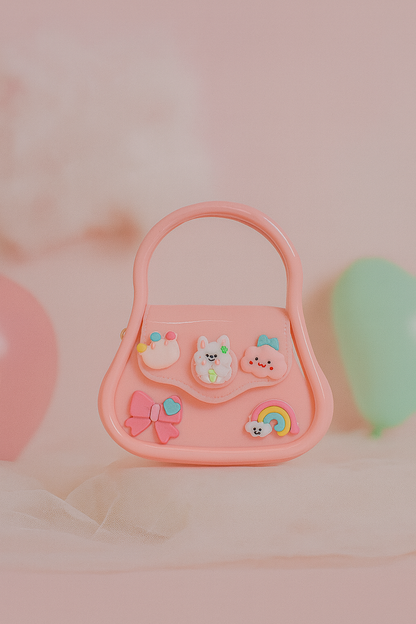 Cute Cartoon Mini Handbag Collection for Girls – Stylish Small Fashion Purses with Decorative Charms