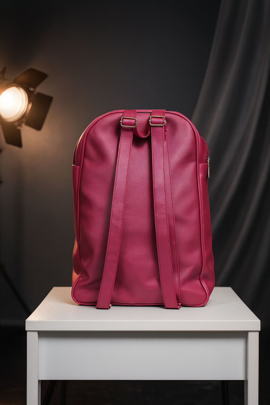 Fashion School & Travel Bag with Gold Decorative Ring and Elegant Everyday Design