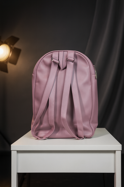 Fashion School & Travel Bag with Gold Decorative Ring and Elegant Everyday Design