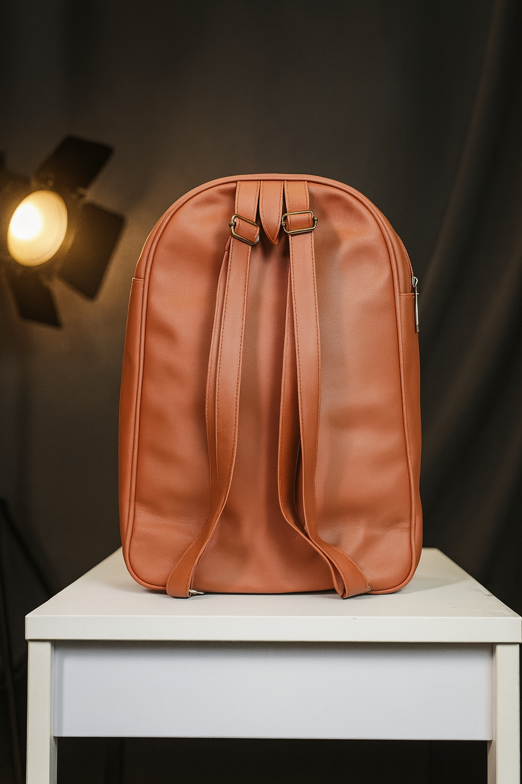 Fashion School & Travel Bag with Gold Decorative Ring and Elegant Everyday Design