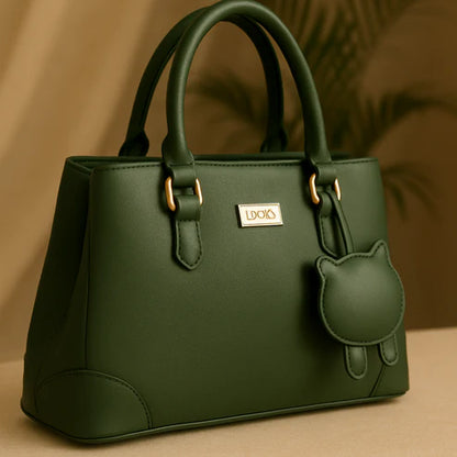 Classic Structured Tote Pink HandBag For Women – Premium Office & Casual Handbag