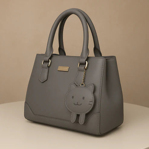 Classic Structured Tote Pink HandBag For Women – Premium Office & Casual Handbag