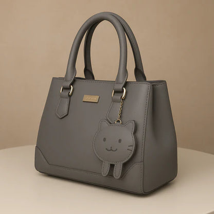 Classic Structured Tote Pink HandBag For Women – Premium Office & Casual Handbag