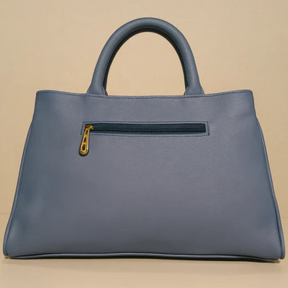 Blush Structured Tote Handbag For Women