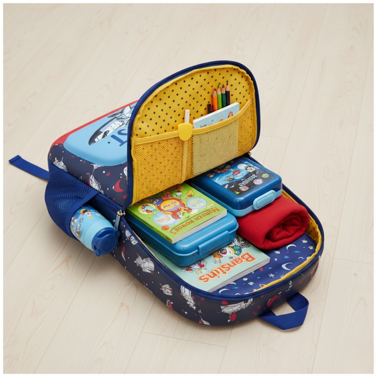 Kids Cartoon Theme School Backpack | Lightweight & Comfortable for Boys & Girls