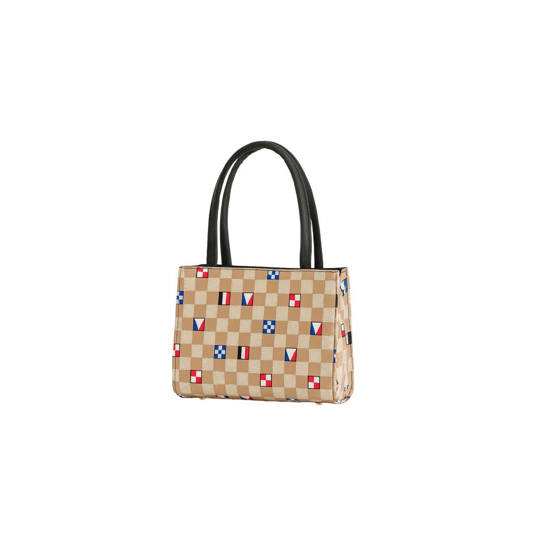 Classic Checkered Chic Everyday Handbag